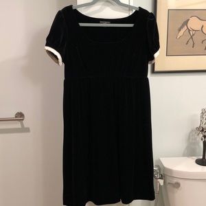 Behnaz Sarafpour Black Velvet Party Dress